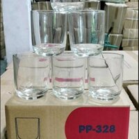 Bộ 6 ly thuỷ tinh Bầu Lùn PP328 (T12 )