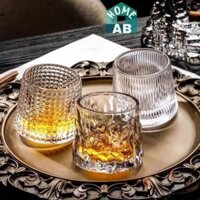 Bộ 6 Ly Thuỷ Tinh Cao Cấp Sang Trọng Lịch Sự, Ly Thuỷ Tinh Dày Dặn 180ML Cho Gia Đình Và Nhà Hàng, Ly Thuỷ Tinh Đế Lồi