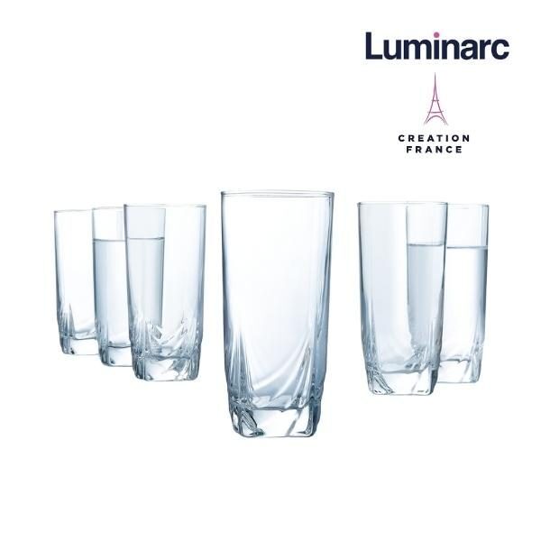 Bộ 6 ly thủy tinh cao Luminarc Ascot 330ml
