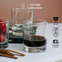 Bộ 6 ly thủy tinh đế dày uống whisky, set 6 cốc uống rượu tây sang trọng - Ly thủy tinh cao cấp - Vỡ 1 đổi 1 - VTC 309