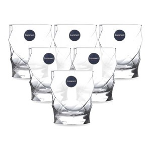Bộ 6 ly thuỷ tinh Luminarc Louvre - 260ml, thân thấp