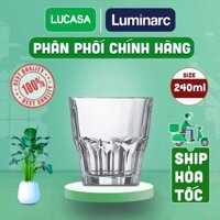 Bộ 6 Ly Thủy Tinh Luminarc Granity 240ml - Loại Thấp Cường Lực BOL3653 | Phân Phối Chính Hãng