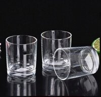 Bộ 6 ly thủy tinh tròn 150ml, cốc trà đá, uống nước, pha cà phê
