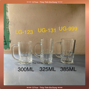 Bộ 6 ly thủy tinh Union Glass có quai UG 131 - 325ml