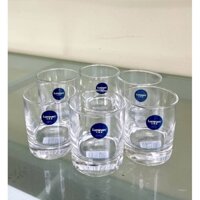 Bộ 6 ly thủy tinh uống nước 250ml - bộ 6 ly thủy tinh thấp 250ml