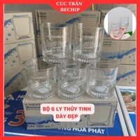 Bộ 6 Ly Thủy Tinh Vinamilk Hàng Dày đẹp Ctb688 – Bechip