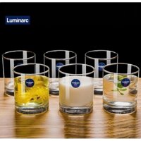 Bộ 6 ly uống nước thủy tinh Luminarc 250ml - ly thủy tinh luminarc