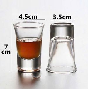 Bộ 6 thủy tinh uống rượu Shot EY3005