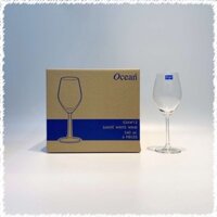 Bộ 6 ly uống rượu vang champagne thủy tinh thái lan Ocean Madison White Wine dung tích 340ml - 26W12 đẹp cao cấp rẻ