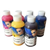 Bộ 6 màu mực in chuyển nhiệt Inktec Hàn Quốc 100m