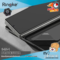 Bộ 6 miếng Bảo vệ màn hình và bản lề 3 trong 1 cho Galaxy Z Fold 6 Ringke 3-in-1 PROTECTOR HD Clear Full Coverage
