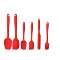 Bộ 6 Món Nướng Bộ Chịu Nhiệt Độ Cao Cấp Thực Phẩm Silicon Thìa Dầu Bàn Chải Kem Khuấy Dụng Cụ