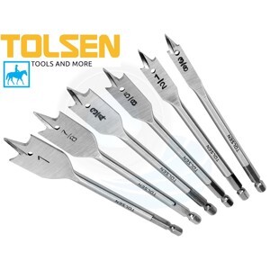 Bộ 6 mũi khoan gỗ Tolsen 75656