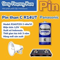 Bộ 6 vỉ pin trung Panasonic Hyper R14UT2S Hàng chính hãng