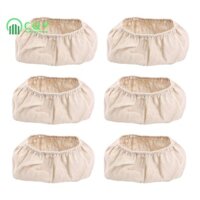 Bộ 6 Vỏ Bọc Rổ Mây Tự Nhiên Hình oval Chống Hoãn Đựng Bánh Mì