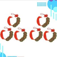 Bộ 6 xâu tiền ngũ đế  💎 Freeship 💎 phong thủy cầu tài lộc 206154-3, đồ phong thủy tài lộc