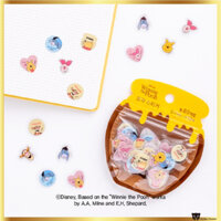 Bộ 60 Miếng Dán Trang Trí Chậu Cây Hình Gấu Pooh Disney Dễ Thương