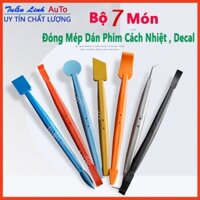 Bộ 7 Chi Tiết Cao Cấp Hỗ Trợ Đóng Mép Dán Phim Cách Nhiệt, Decal Thân Xe oto