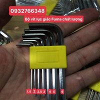 Bộ 7 Cờ Lê Lục Giác Fuma Dai Loan 1.5mm / 2mm / 2.5mm / 3mm/ 4mm/ 5mm/ 6mm Chất Lượng Cao