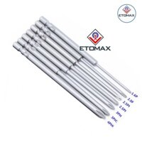 Bộ 7 đầu vặn vít 4 cạnh siêu cao cấp