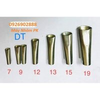 Bộ 7 đầu vòi đi bơm keo inox, chống mài mòn. Dùng để đi bắn keo silicone, keo bê tông - HB Machine