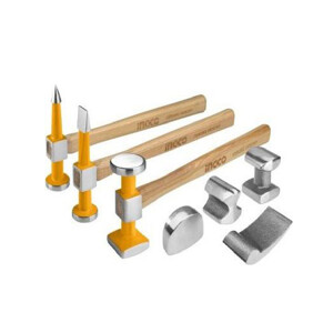 Bộ 7 món đe và búa làm đồng Ingco HBAFH0711