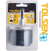 Bộ 7 Mũi Khoét Lỗ Gỗ Từ 26mm Tới 63mm TOLSEN 75870