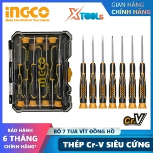 Bộ 7 tua vít đồng hồ Ingco HKSD0718
