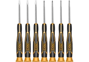 Bộ 7 tua vít đồng hồ Ingco HKSD0718