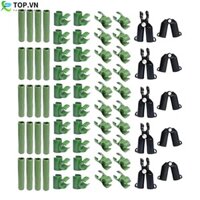 Bộ 70 Kẹp Trellis Có Thể Điều Chỉnh Cho Các Ứng Dụng Làm Vườn Dọc