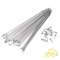 Bộ 72 cây tăm tròn (nan hoa) xe đạp INOX KHÔNG HÍT