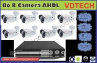 BỘ 8 CAMERA AHDL VDTECH DK-VD801.0AHDL