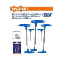 Bộ 8 cờ lê lục giác tay cầm chữ T Wadfow WHK1481