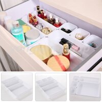 Bộ 8 hộp nhựa đựng đồ cho ngăn kéo đa năng tiện lợi