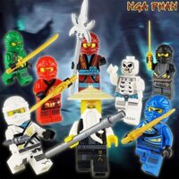 Bộ 8 Ninja Siêu Khủng Ninjago Đồ Chơi Xếp Hình Lắp Ráp