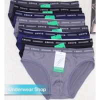 Bộ 8 Quần Lót Nam ERIVI'S Lưng Nhỏ - Cotton Thông Hơi