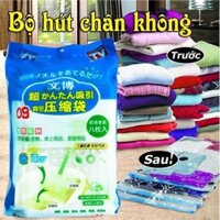 Bộ 8 túi hút chân không ( kèm bơm tay)