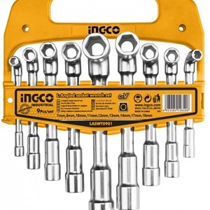 Bộ 9 chìa lục giác vặn góc chữ L Ingco LASWT0901