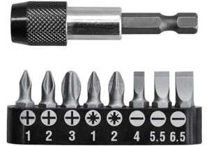 Bộ 9 đầu tua vít Ingco AKSD0071