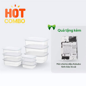 Bộ 9 hộp đựng thực phẩm Inomata