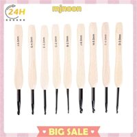 Bộ 9 Kim Đan Len Bằng Gỗ 2-6mm