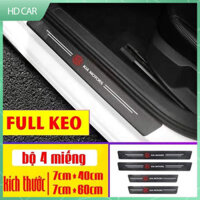 Bộ 9 MIẾNG DECAL DÁN BẬC CHÂN XE Ô TÔ, MIẾNG DÁN CHỐNG TRẦY XƯỚC bậc cửa, bậc cốp XE ÔTÔ - HD