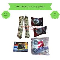 Bộ ắc phi dê, Bộ ắc phi nhê (trục đứng) xe tải 3.5 tấn, EQ1061, pi 32*185mm,  pi 32x185, bạc F36