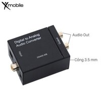 Bộ Adapter chuyển Optical - RCA Audio Xmobile DS405-WB Đen