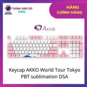 Bộ AKKO World Tour Tokyo PBT sublimation DSA