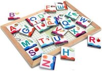 Bộ Alphabet chữ cái chủ đề hoa quả Poomko A03.2