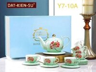 Bộ Âm Chén Đĩa Kê Xanh Ngọc Y7-10A (THÙNG 12B)
