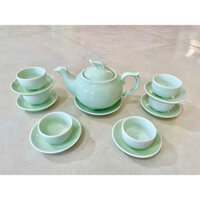 Bộ ấm chén men ngọc Cao Cấp. Bộ ấm chén uống trà gốm nhiều mẫu