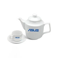 Bộ Ấm Chén Minh Long 1.1 L – Jasmine – Trắng