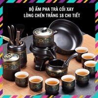 Bộ ấm chén pha trà cối xay gốm sứ cao cấp( bộ 18 chi tiết, bộ 17 chi tiết, bộ 11 chi tiết, bộ 8 chi tiết)